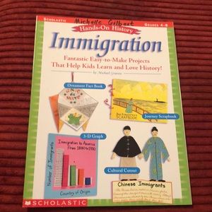 Scholastic Hands-On History Immigration